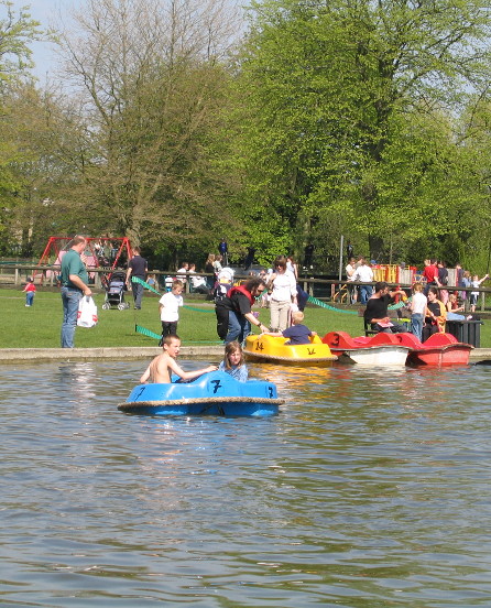 Community event by the riverside by Greenham Trust - funding for local organisations and people